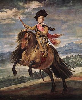 疊戈 羅德裡格斯 德 蓆爾瓦 委拉斯貴支 Prince Baltasar Carlos on Horseback